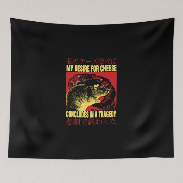 Item preview, My Quest For Cheese Rat Japanese  designed and sold by kopecjokiszkad.