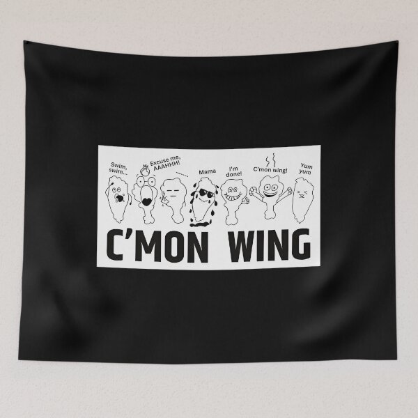 Item preview, BTS “C’mon Wing” – Hot Ones-inspired  designed and sold by vydolidellk.