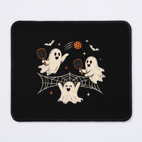 Item preview, Spooky Dink Halloween Ghost Pickleball Spider Web designed and sold by ZariahNey.