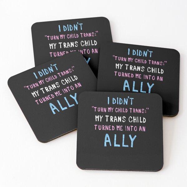 Item preview, My Trans Child Turned Me Into An Ally  designed and sold by rabrenzwharox.