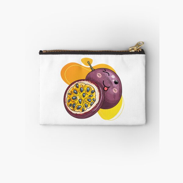 Item preview, Cute Kawaii Passionfruit Illustration with Smiling Face and Bright Colors designed and sold by bidois123.