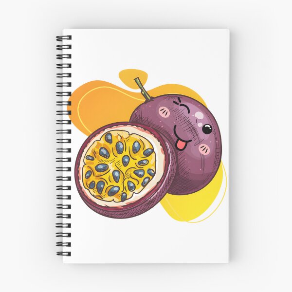 Item preview, Cute Kawaii Passionfruit Illustration with Smiling Face and Bright Colors designed and sold by bidois123.