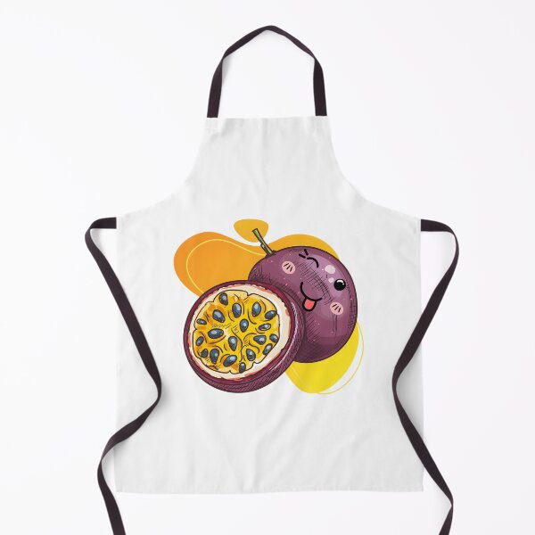 Item preview, Cute Kawaii Passionfruit Illustration with Smiling Face and Bright Colors designed and sold by bidois123.