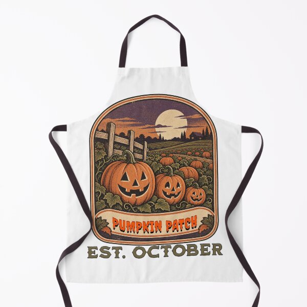 Item preview, Vintage Pumpkin Patch Retro 70s Autumn Badge designed and sold by Dark Energy.
