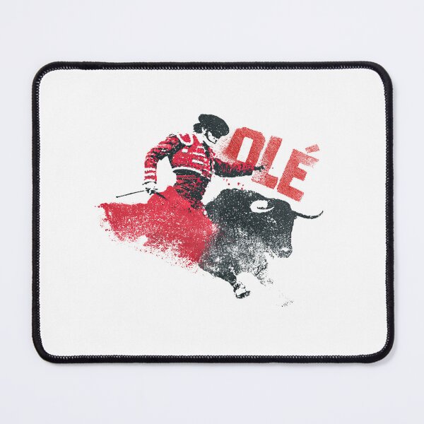 Item preview, Fierce Bull And Matador Arena Combat Stencil designed and sold by EdvvinStudios.
