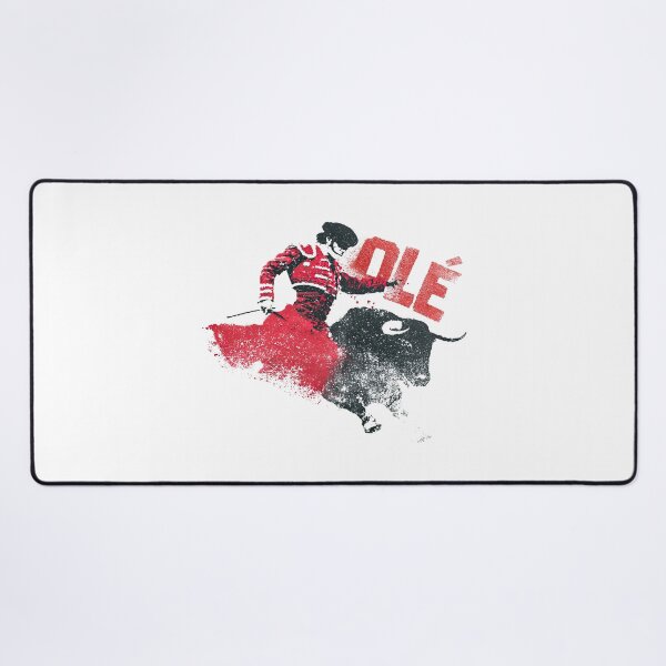 Item preview, Fierce Bull And Matador Arena Combat Stencil designed and sold by EdvvinStudios.