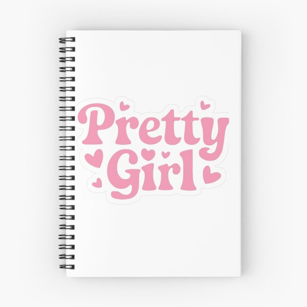 Item preview, Pretty Girl Pink Sticker | Cute Retro Bubble Letter Aesthetic Decal designed and sold by ZyVoAli.