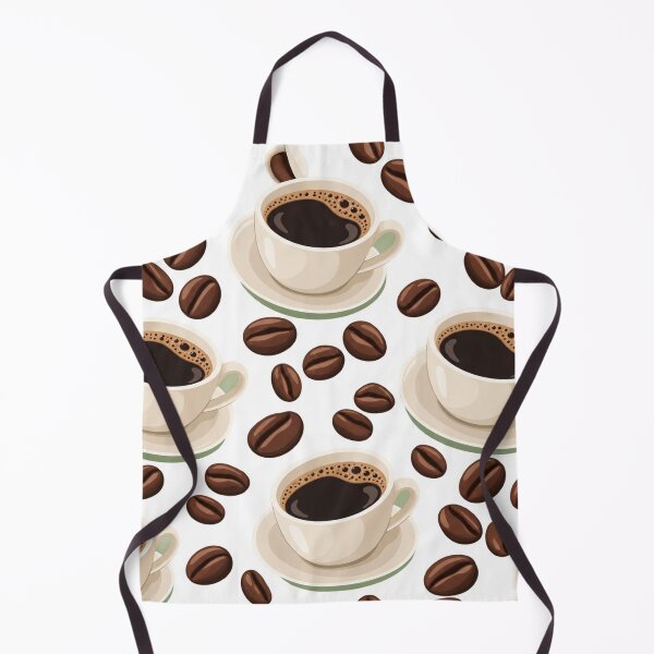 Item preview, Coffee Beans And Cups Repeating Pattern designed and sold by S06PMarketing.