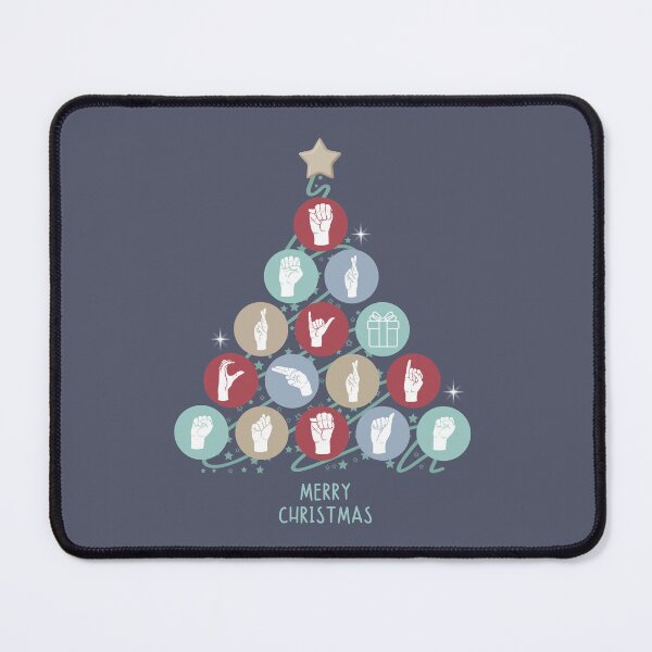 Item preview, Merry Christmas ASL American Sign Language Faith Looks Good designed and sold by FaithLooksGood.