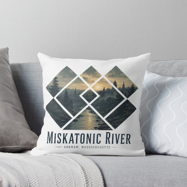 Item preview, Miskatonic River Arkham Massachusetts Vintage Gothic Landscape designed and sold by Extravanganzza.