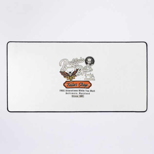 Item preview, Buffalo Bill's Tailor Shop Horror Movie Design designed and sold by Pearchmitt.