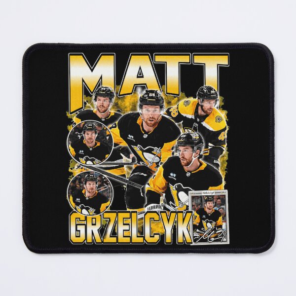 Item preview, Vintage Matt Grzelcyk Pittsburgh Penguins Hockey Retro designed and sold by JasonGrav33650.