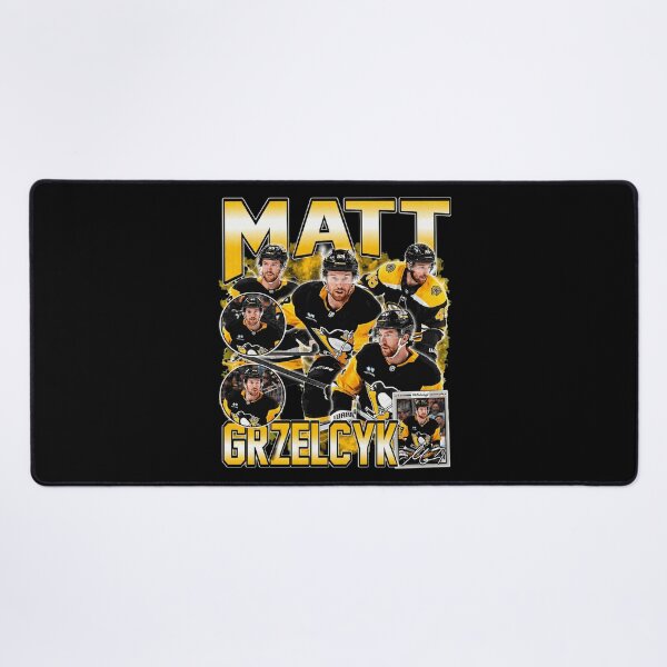 Item preview, Vintage Matt Grzelcyk Pittsburgh Penguins Hockey Retro designed and sold by JasonGrav33650.