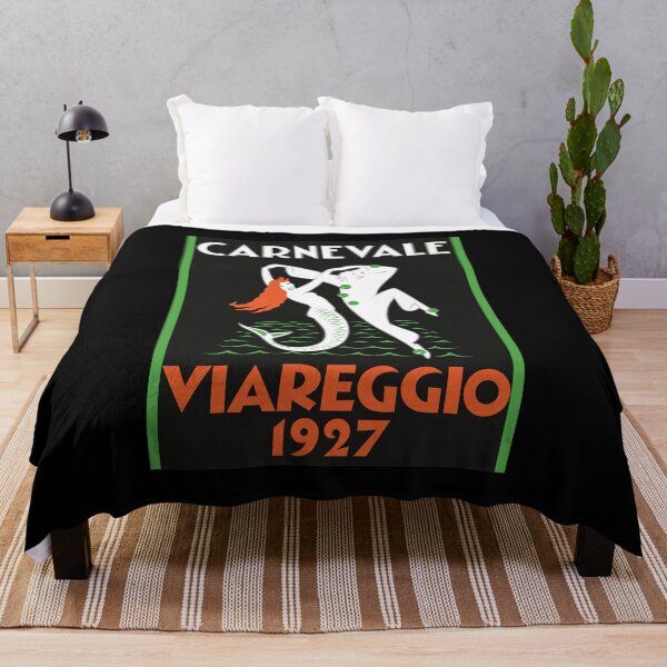 Item preview, Carnevale Viareggio 1927 Mermaid Jester Art Deco Poster designed and sold by Pearchmitt.