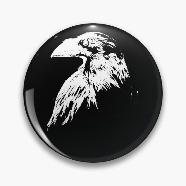 Item preview, Mystical Black Raven Illustration Crow Artwork  designed and sold by estherdyur.