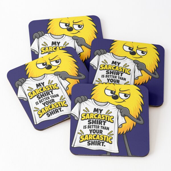 Item preview, My Sarcastic Shirt is Better than Your Sarcastic Shirt designed and sold by TheThinglings.
