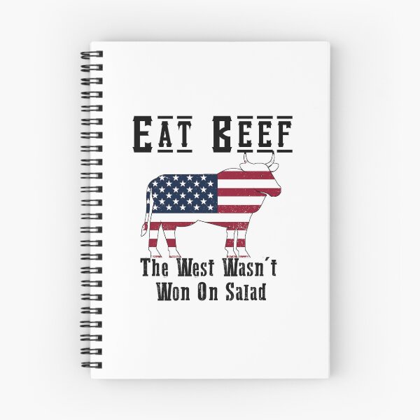 Item preview, Eat Beef: The West Wasn't Won On Salad designed and sold by 2ndhandreaders.