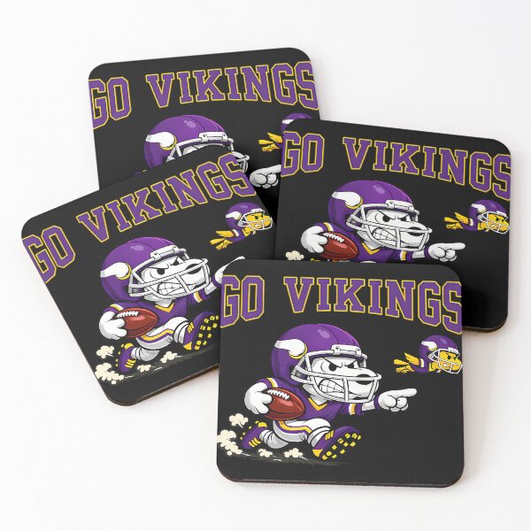 Item preview,  Snoopy And Woodstock Minnesota Vikings Football designed and sold by MuseArtCo.