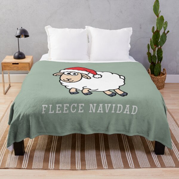 Item preview, Fleece Navidad Merry Christmas Faith Looks Good designed and sold by FaithLooksGood.