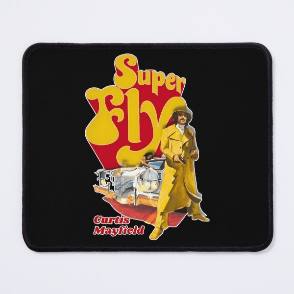 Item preview, Super Fly Curtis Mayfield Vintage 70s Blaxploitation Poster designed and sold by ArdanaMilsman.