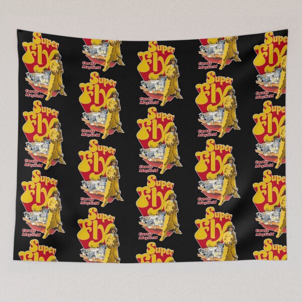 Item preview, Super Fly Curtis Mayfield Vintage 70s Blaxploitation Poster designed and sold by ArdanaMilsman.
