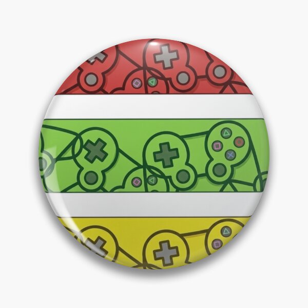 Item preview, Red Green and Gold controller designed and sold by gorillazone_co.