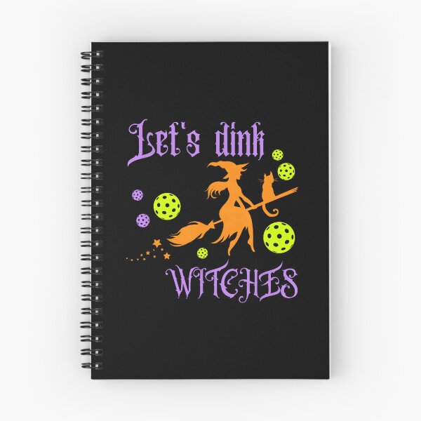 Aperçu de l'œuvre Pickleball d'Halloween Spooky Dink Let S Dink Sorcières créée et vendue par ZariahNey.
