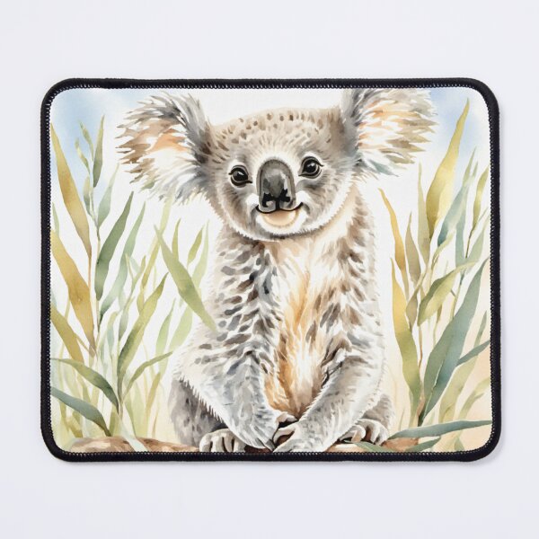 Item preview, Cute watercolor koala on a branch designed and sold by Hackl20.