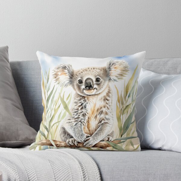 Item preview, Cute watercolor koala on a branch designed and sold by Hackl20.