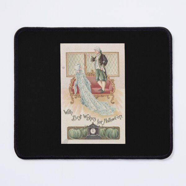 Item preview, With Best Wishes For Halloween - Vintage Greeting Card Illustration designed and sold by SedgeWren.