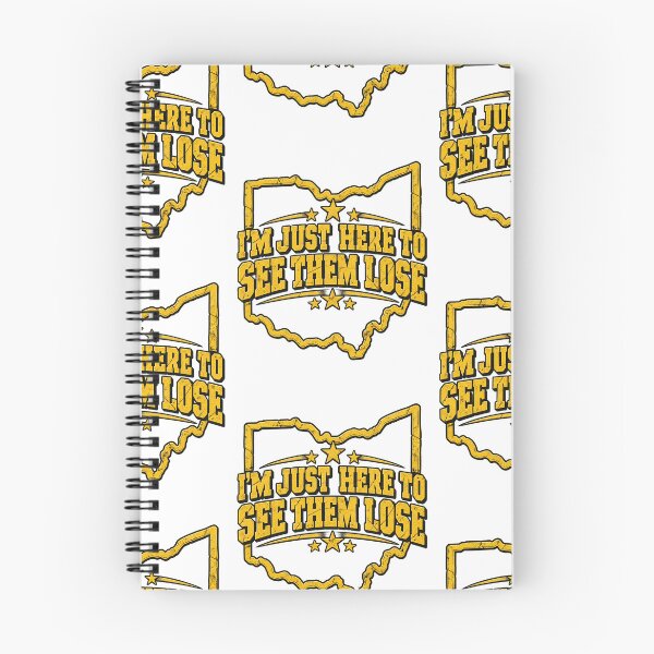 Item preview, I'm Just Here To See Them Lose Funny Ohio Sports Fan Rivalry Design designed and sold by SEINENGAPPI8.