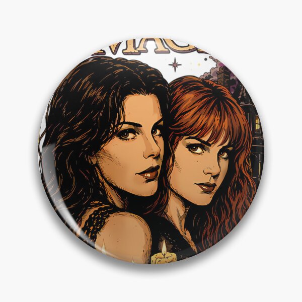 Item preview, Book Witch Sisters 1998 Horror Movie Halloween designed and sold by 22MIX.