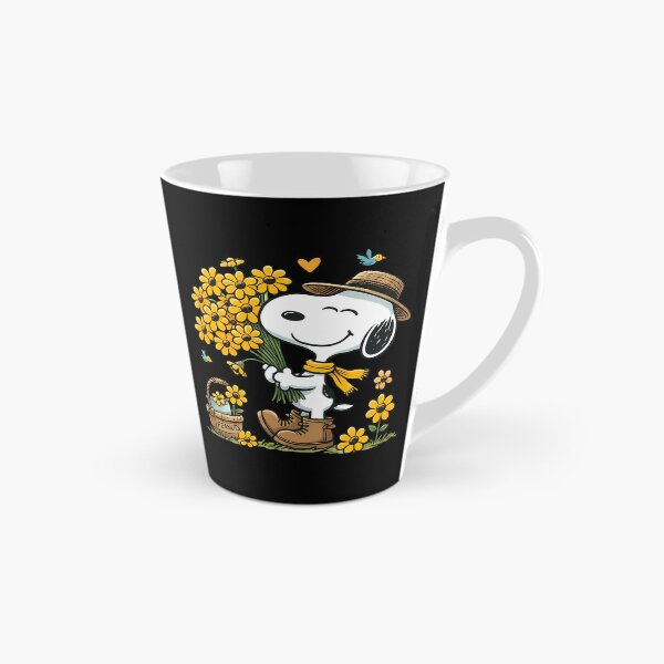 Item preview, Cute Snoopy Yellow Flowers designed and sold by MuseArtCo.