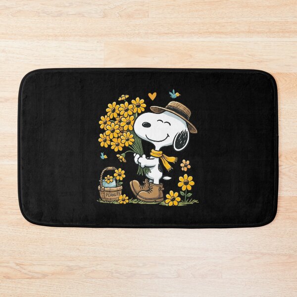Item preview, Cute Snoopy Yellow Flowers designed and sold by MuseArtCo.