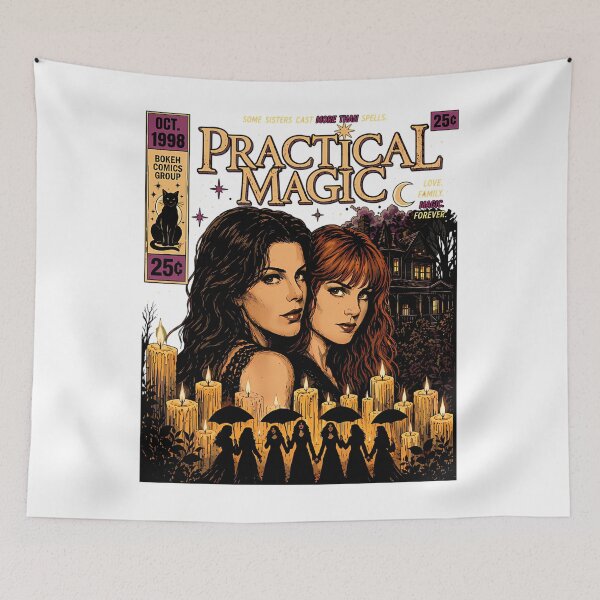 Item preview, Book Witch Sisters 1998 Horror Movie Halloween designed and sold by 22MIX.