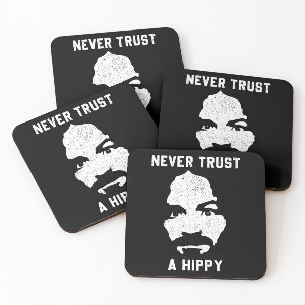 Item preview, Never Trust A Hippy  designed and sold by rabrenzwharox.