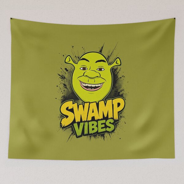 Item preview, Swamp Vibes Green Ogre Humor  designed and sold by kitaaman454.