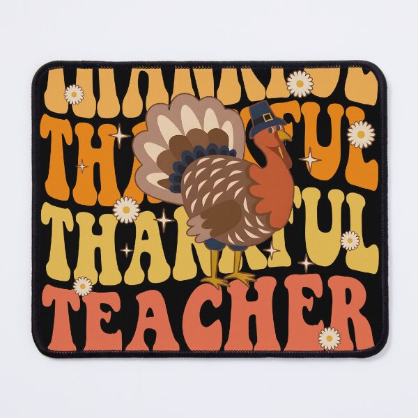 Item preview, Thankful Thankful Thankful Teacher Turkey Thanksgiving designed and sold by Lalanian-Shop.