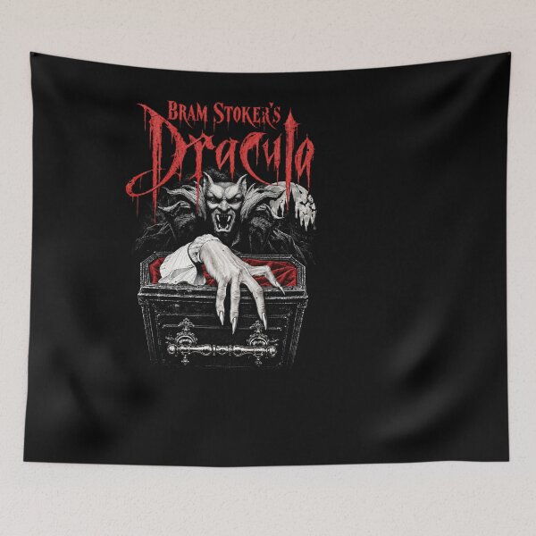 Item preview, Dracula Tshirts Bram Stoker's Vampire Retro Gothic Horror designed and sold by Clairemurphy299.