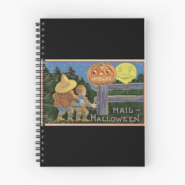 Item preview, Hail Halloween - Vintage Greeting Card Illustration designed and sold by SedgeWren.