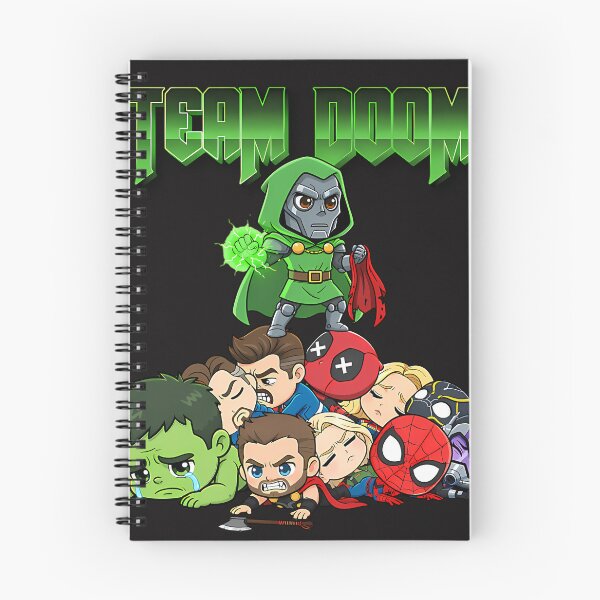 Item preview, Team Doom Avengers Doomsday Cartoon designed and sold by Zaidana.