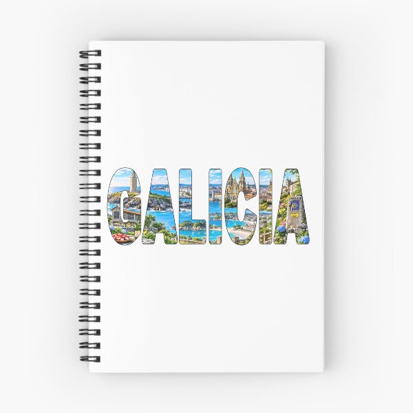 Item preview, GALICIA - Spain Tourist Souvenir Sticker Shirt Beautiful Coastal Towns designed and sold by Adam Gormley.