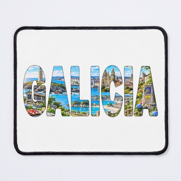 Item preview, GALICIA - Spain Tourist Souvenir Sticker Shirt Beautiful Coastal Towns designed and sold by Adam Gormley.