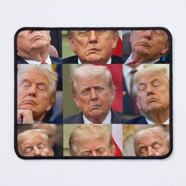 Item preview, Sleepy Don - trump sleeping montage designed and sold by Thelittlelord.