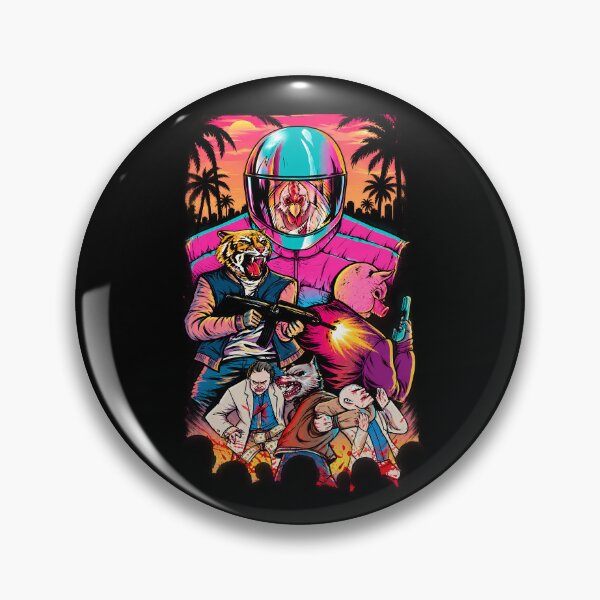 Item preview, Hotline Miami Art designed and sold by Ribeiro-Art.