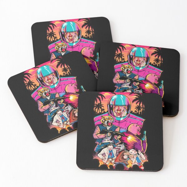 Item preview, Hotline Miami Art designed and sold by Ribeiro-Art.