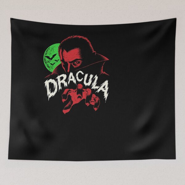 Item preview, Dracula Tshirts Bram Stoker's Gothic Vampire Retro Halloween Horror designed and sold by Clairemurphy299.