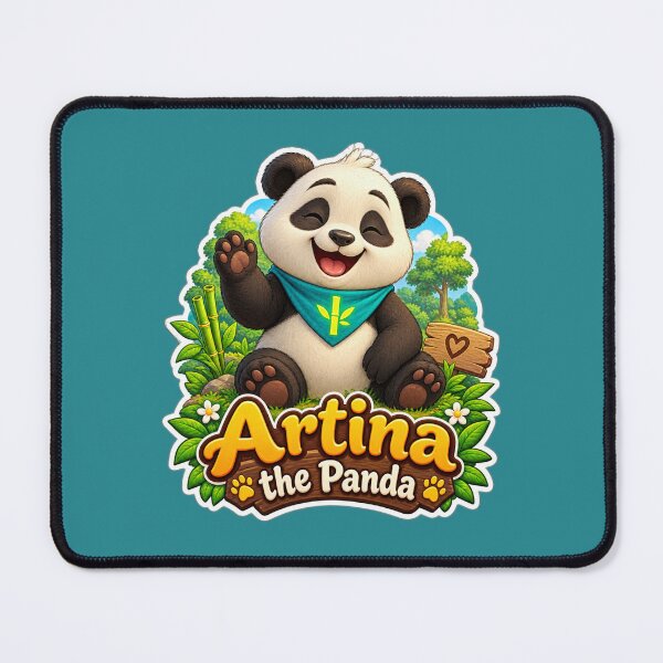 Item preview, Artina the Panda (Arthur, Art, and Artie) Collection designed and sold by TheFatherOfArt.