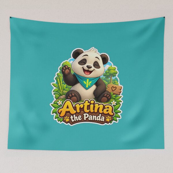Item preview, Artina the Panda (Arthur, Art, and Artie) Collection designed and sold by TheFatherOfArt.