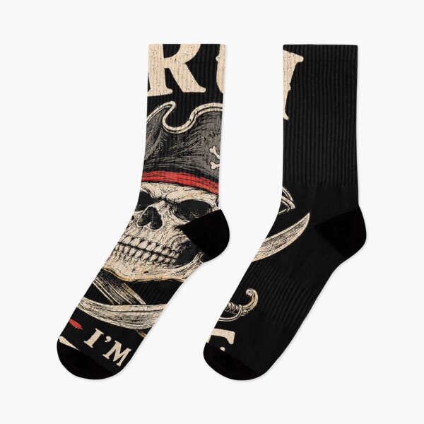 Item preview, Bruh I'm a Pirate Lazy Pirate Skull Costume Halloween designed and sold by Serene woods.